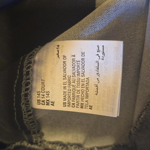 Alfani Women's Casual Chino Pants - Size 14S - Grey - Picture 5 of 8